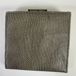 Bottega Veneta Vintage Genuine Lizard Wallet